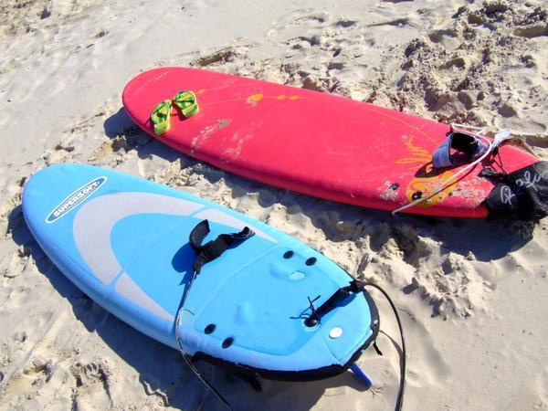 Surfing Noosa - check out our boards