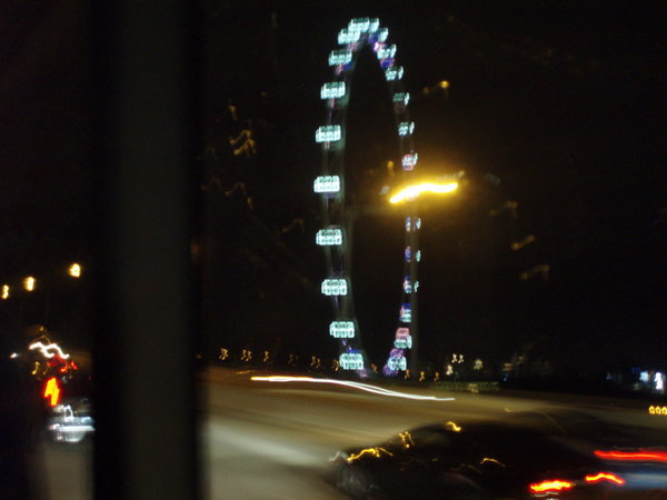 wheel at night