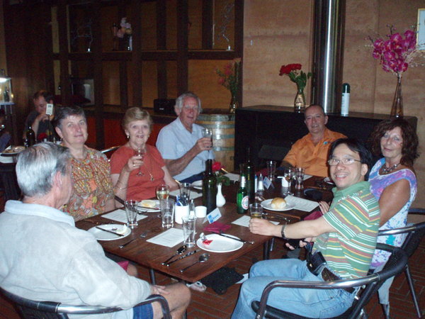 Our select dinner group