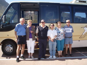 our group for the margaret River tour