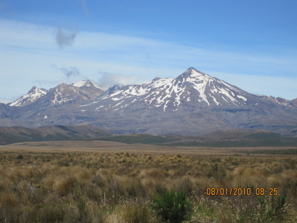Mount ruanehu around 10,000ft
