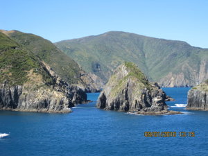 journey across the Cook straits