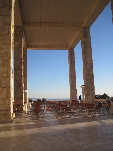 The magnificent buildings of the Getty centre