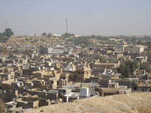 views across Jaisalmer