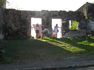 Ruins in St Pierre