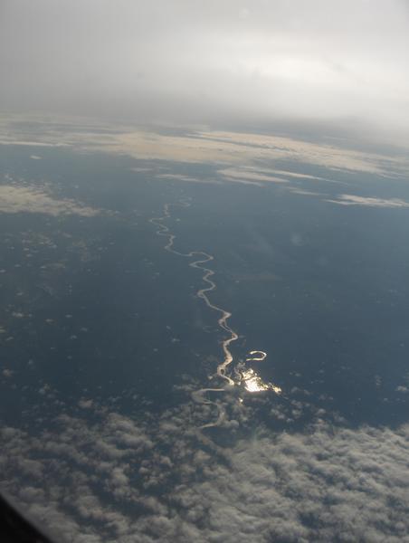 Un des fleuves sillonnant l'Amazonie