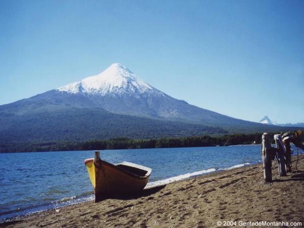 Le volcan Osorno tout seul