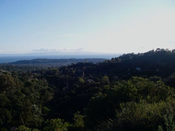 In the hills above Santa Barbara