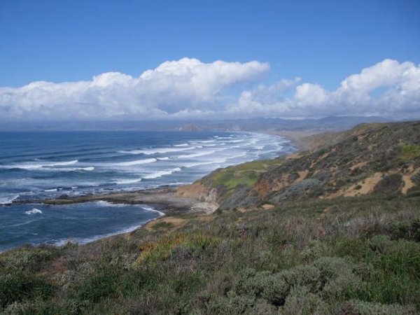 View from the dunes