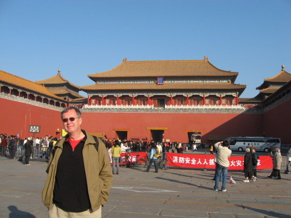 In front of Forbidden City