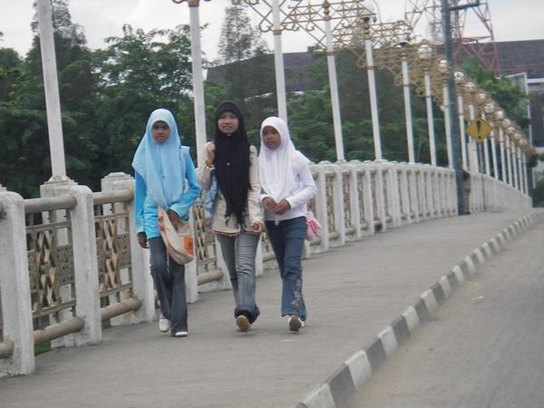 Stylish young Acehnese Girls