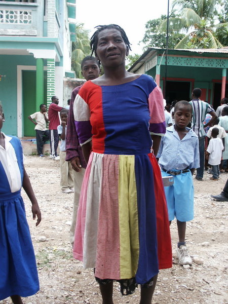 Haitian woman in Belle Anse