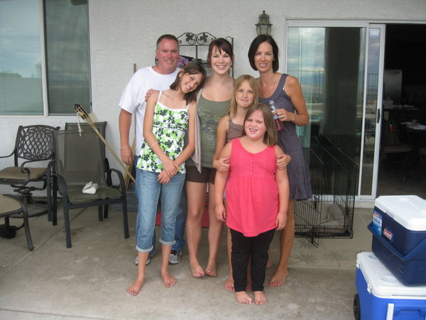 niece selena and husband  and great nieces