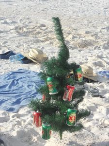 Christmas on Tulum beach