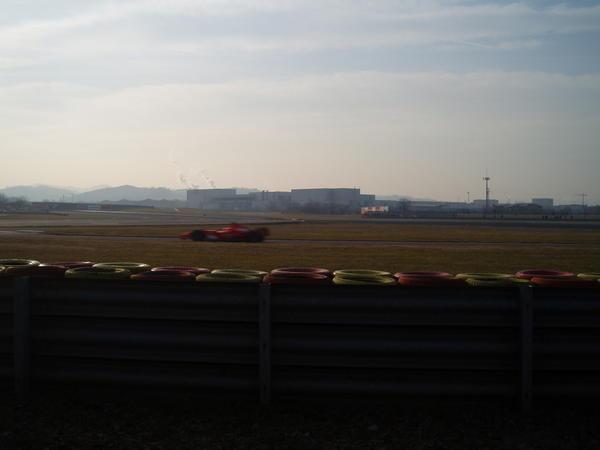 Ferrari testing track in Maranello, Italy