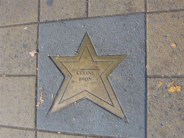 Étoile de Céline Dion