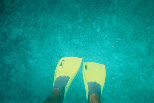 Underwater fins