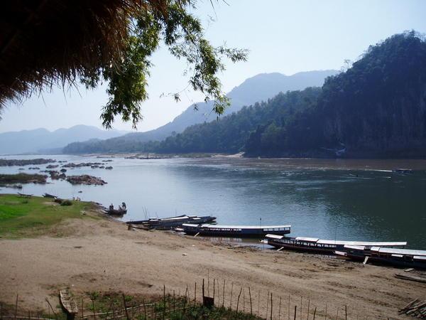View down the Mekong
