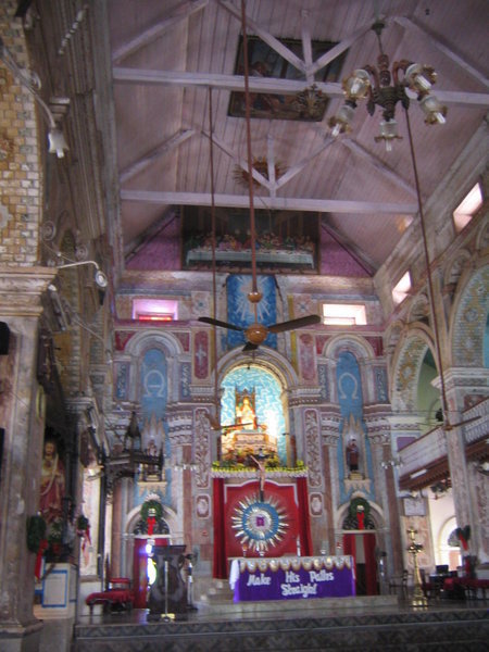 Pastel Interior of the Basilica