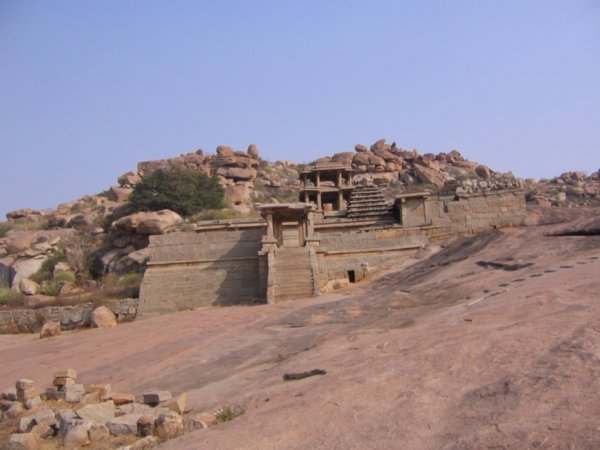 Temple amongst boulders