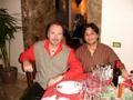 Paul (me) and Marc Enjoying Italian Hospitality