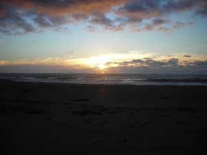 Sunset on Scott's Beach