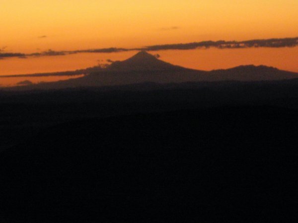 Mt Taranaki at Sunset