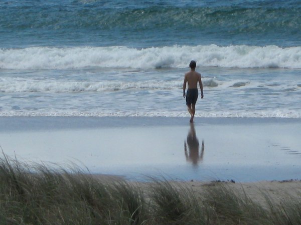 Sean on the Beach
