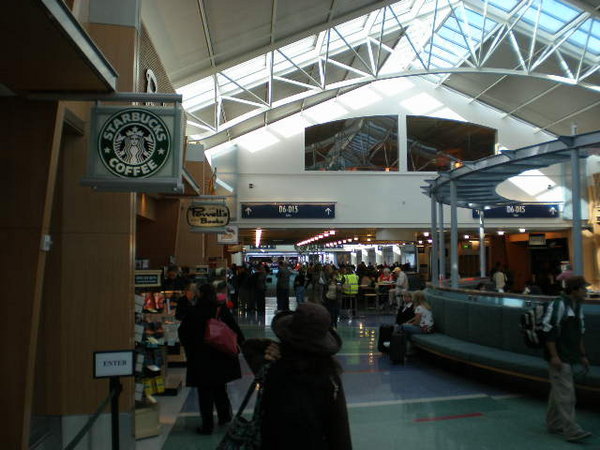 In Portland Airport
