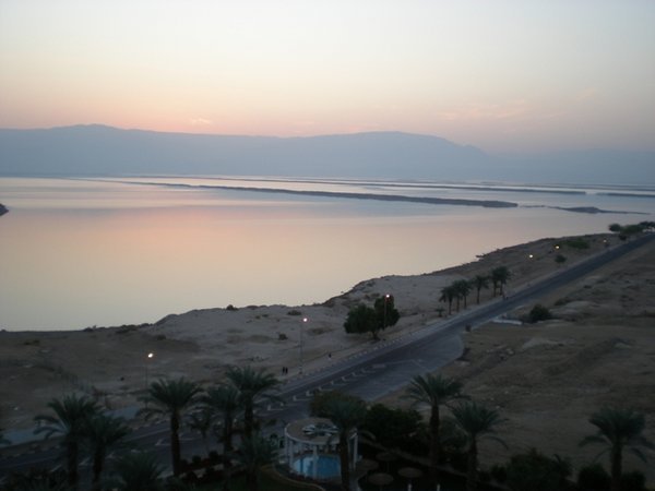 Sunrise over the Dead Sea