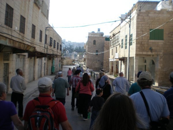 Walking the streets of Hebron