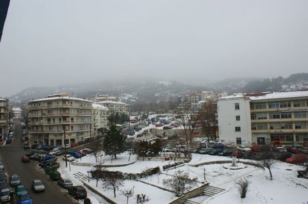 View from Antigone Hotel