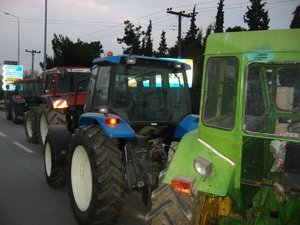 Farmers Protest Salonika