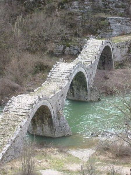 Three Arched stone bridge