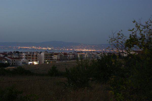 Salonika Skyline at Night