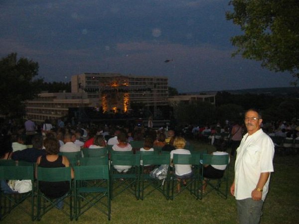 Michael at the Dalaras Concert