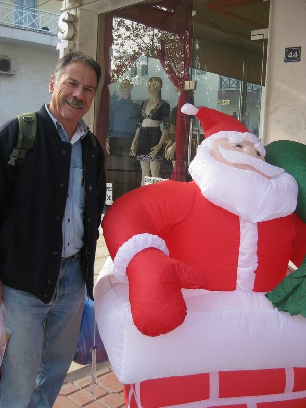Michael and Santa 1