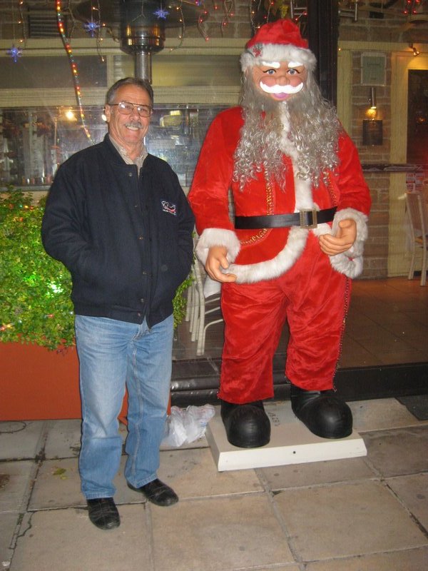 Michael and Santa 3