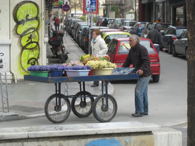 Flower Vendor, Salonika
