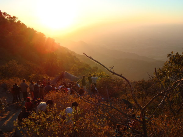 Sunset in Mount Abu