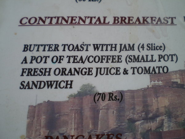 Continental Breakfast?