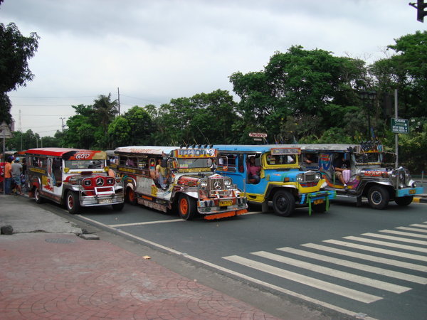 Colourful Manila Jeepneys