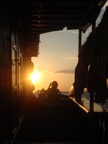 Sunset on Deck
