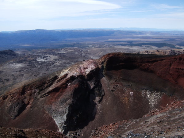 Red Crater im Tongariro NP