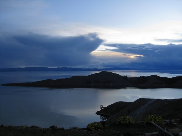Lake Titicaca sunset