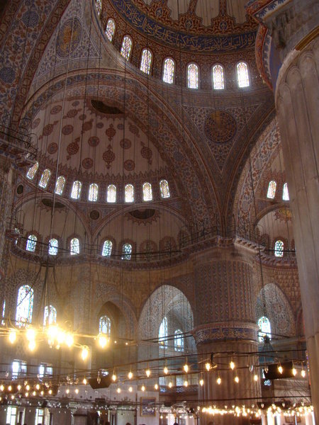 A Sultanahmet Camıı - Kek mecset belulrol