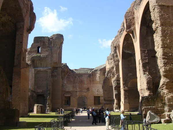 Roma - Caracalla furdoi - reszlet