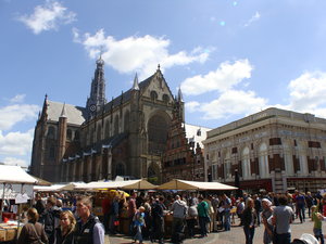 Haarlem - katedralis es piacter