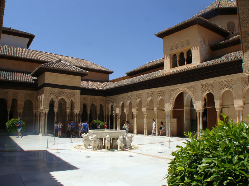 Alhambra - az Oroszlanos udvar