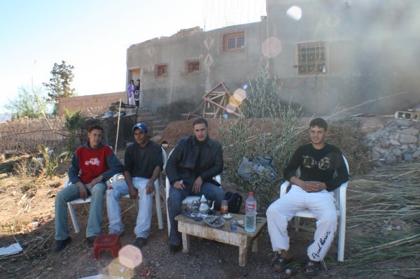 Friends in Ouarzazate...